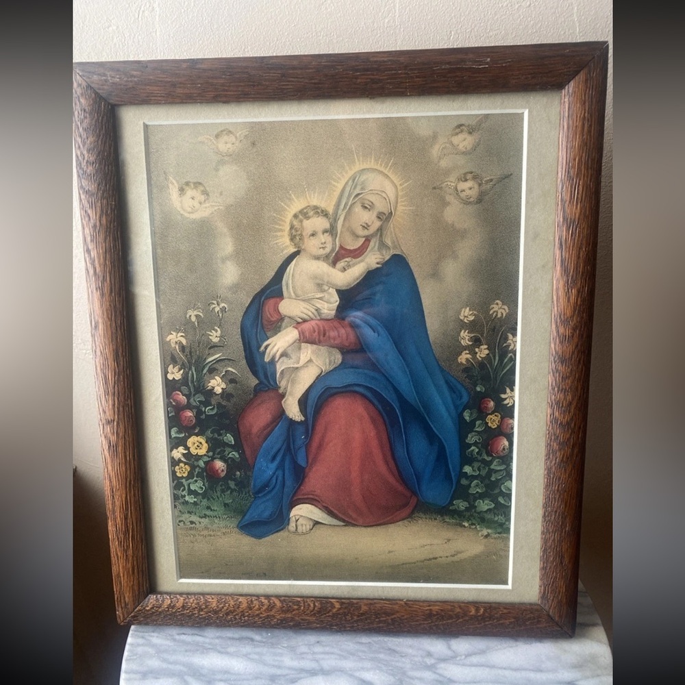 Antique print by Currier and Ives
